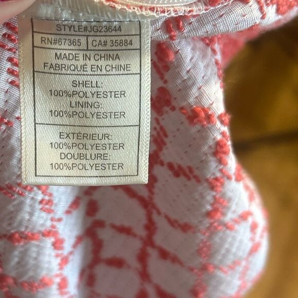 Jack by BB Dakota JACK jacquard coral halter romper - Picture 13 of 13